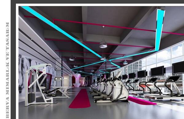 fitness center design...