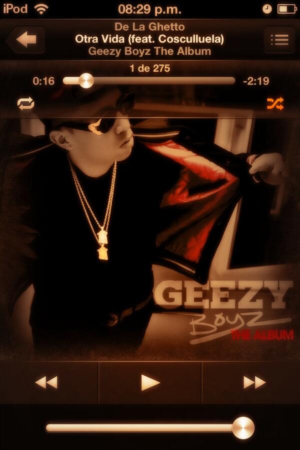 Jedc1708's tweet photo. No me canso de escucharla. @DeLaGhettoReal  ft @coscuelprincipe  un verdadero Clásico aquí en Venezuela y el mundo http://t.co/WjURU8qdIF