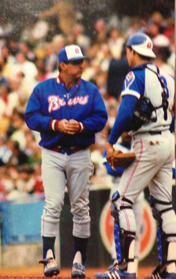 DaleMurphy3's tweet photo. Me and Bobby, back in the day... http://t.co/IVH4MmJMos