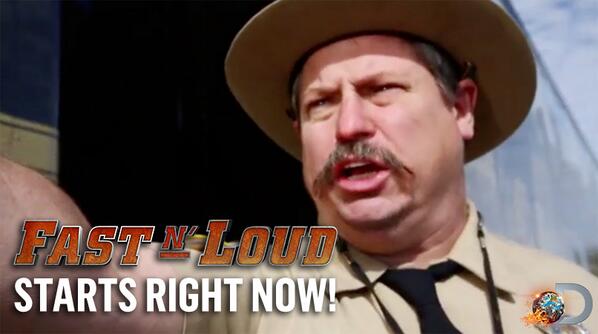 FastNLoudTV's tweet photo. RT if you're watching #FastNLoud Gas Monkey Bandit Car now! Play to win a signed t-shirt >> http://t.co/1mJzlJmj93 http://t.co/NziJN0pj70