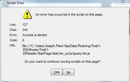 joe_plant's tweet image. Hey @FoxitSoftware, windows updated #IE yesterday and now I get an error in #FoxItReader. Is there a fix? #IE11