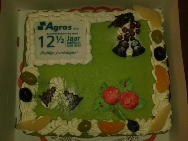 Zet de koffie alvast maar klaar, de taart komt eraan!