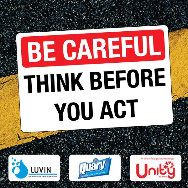 UnityAirMineral's tweet image. Be Careful with every your single step, keluarga besar PT Luvin Indonusa QUARY RO &amp;amp; UNITY turut berbelasungkawa