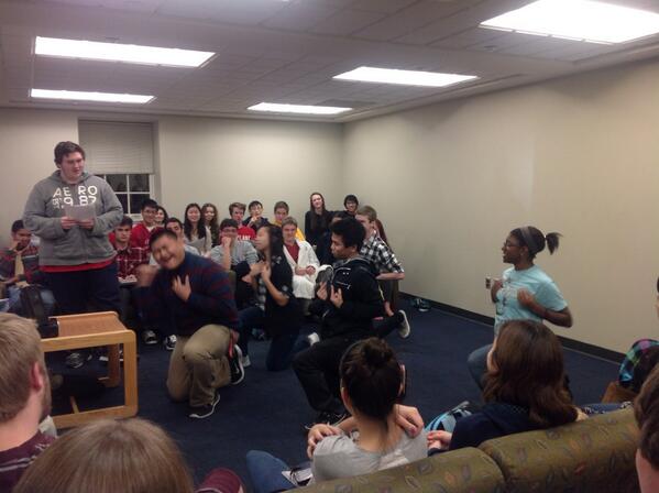 This #DCC105 group won for best code dance. Can you feel the love?