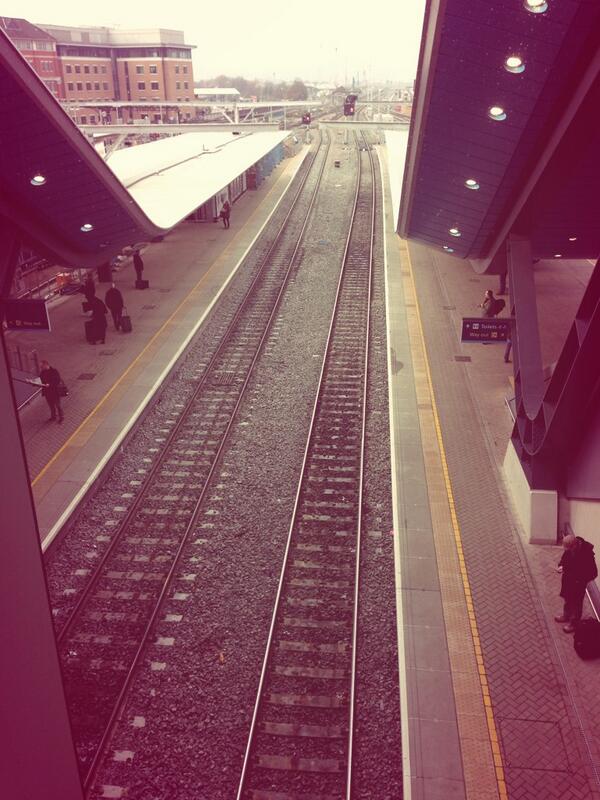 At Platform Trainsfield Services, M4 Westbound #thevanfellas #givingupfoodforfunk