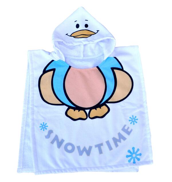 ArcTextiles's tweet image. This adorable digitally-printed poncho is one of several baby products we offer - who could resist? #aww