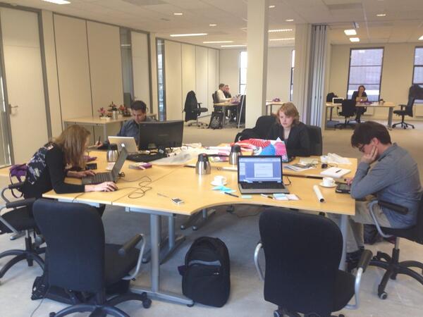 laurakistemaker's tweet photo. #trialogue The creative teams are working on the third floor on designs for the court of the future http://t.co/UFymwkCjhe