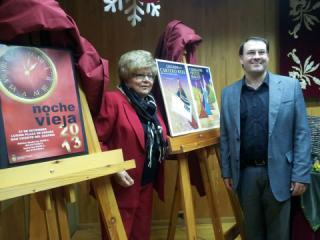 En la Presentacion de Carteles Oficiales de Navidad, junto a la Concejala de Fiestas. <a href="/Creadis_SV/">Creadis</a> con las fiestas!