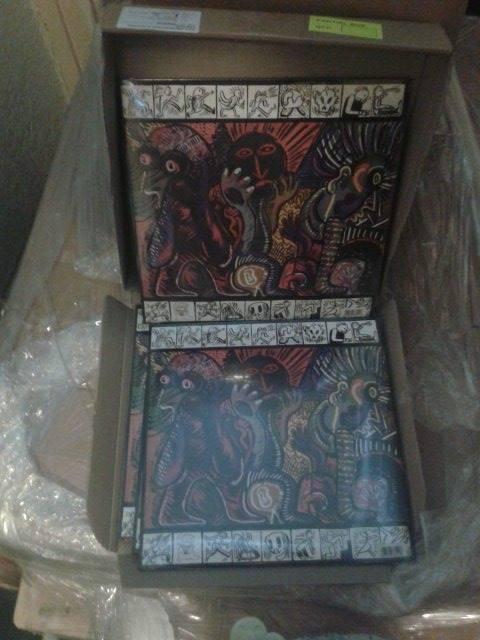 DesmadradSoldad's tweet image. Brand new 2x gatefold LPs 'INTERPENETRATING DIMENSIONAL EXPRESS' just landed. Buy at: …adradossoldadosdeventura.bandcamp.com