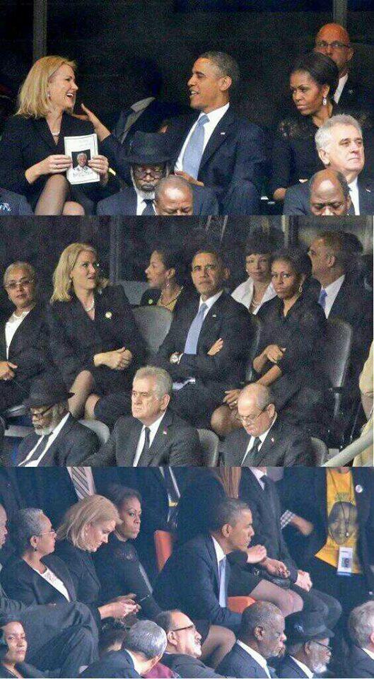 jmznvs's tweet image. NOT Obamas @BlackBerry -but Michelle gonna give him hell on the ride home!!! #BottomLeft