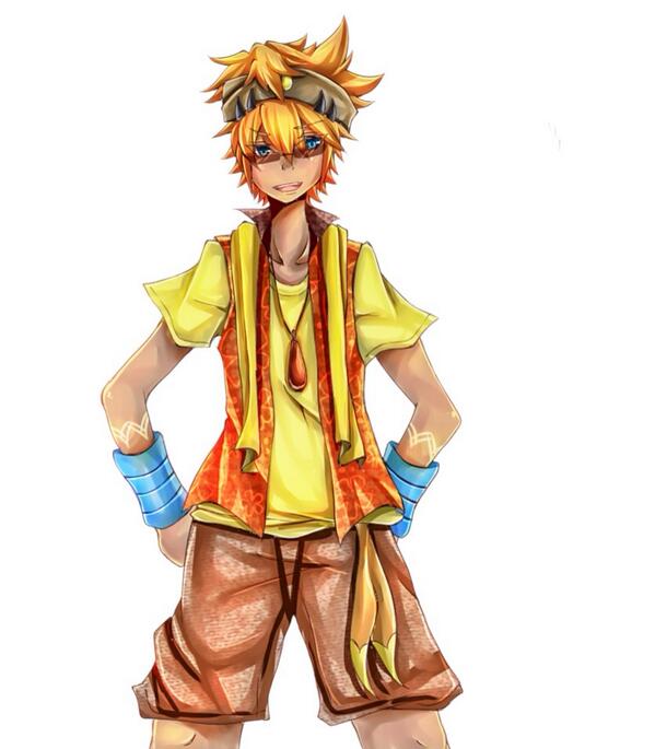 Floatzelized's tweet image. -Turns Gijinka.- Bah..! This is kinda.. Weird.