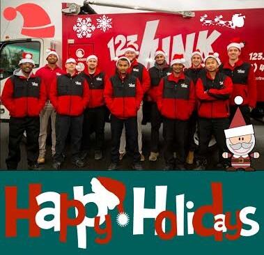 Happy Holidays from 123JUNK!