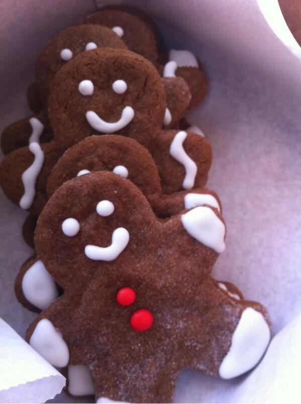 DeLure_Bakery's tweet photo. Order some delicious #gingerbread men as a #holiday #project for the kids always #glutenfree http://t.co/00JWu2oo81
