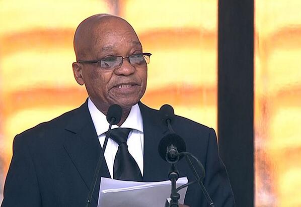 Zuma announces the amphitheater at the Union Buildings will be called the Nelson Mandela amphitheater.