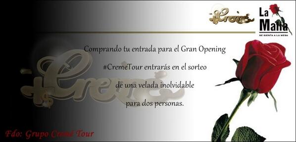 Síguenos, Compra tu entrada y haz RT sorteo d una velada para 2 personas en <a href="/LaMafiaGranada/">La Mafia Granada</a> #buenVino #buenaComida