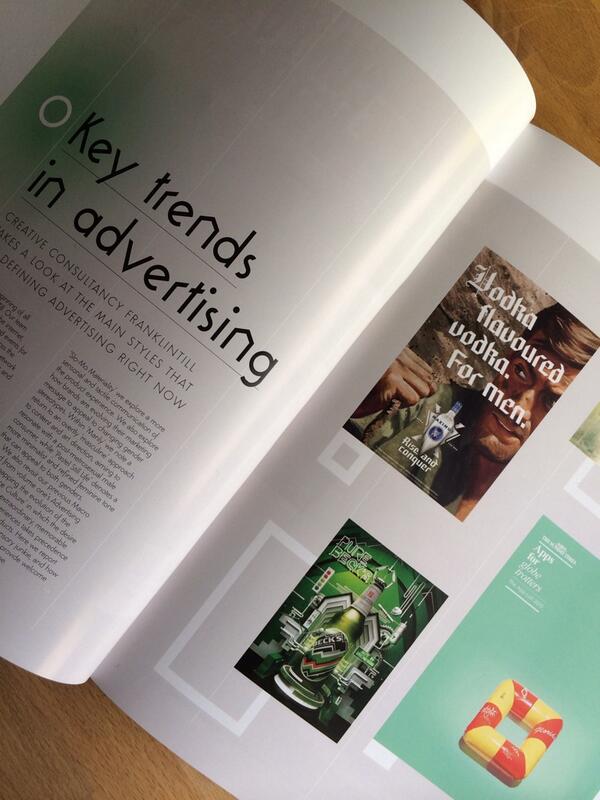 Out now. Our 20 page trends feature in Computer Arts Collection the Advertising Issue <a href="/ComputerArts/">Computer Arts</a>