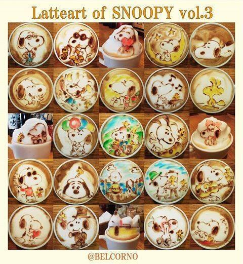 日本が誇るラテアート 超レベル高い スヌーピーのラテアート Latteart ラテアート T Co 360klez1to