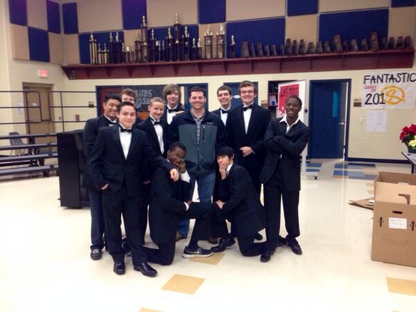 Robilotto and the guys! #ranchchoir