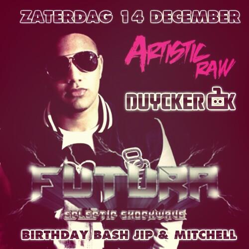 Futuraparty's tweet photo. Zaterdag de enige echte artisticRAW @duycker!!! #drughouse http://t.co/cZLOClkBwO