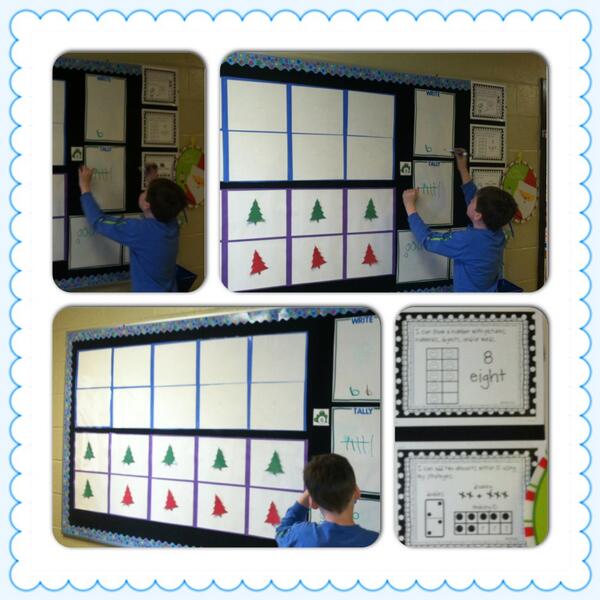 Wow!  An interactive bulletin board for reinforcing math strategies! Great job,  Ms. Baggett! #NCSSBeTheBest