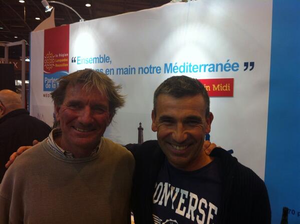 G.Gbick et Kito de P. annoncent leur programme Made in Midi 2014 @AG2RLAMONDIALEt  @Lasolitaire2014 @routedurhum