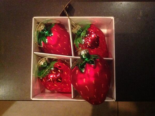 Aardbeiballen #kerst