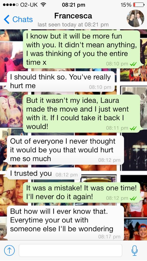 FrankieRoberts8's tweet image. “@MatNartin: Cheated on my bestfriend @FrankieRoberts8 .. I'm so sorry, can we get past this? 💔 http://t.co/q5qijDMM2Z”...Costco without me?