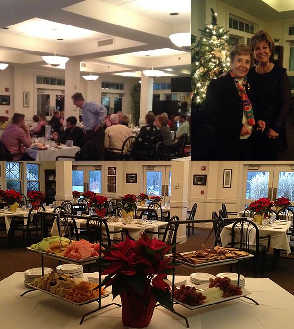 Annual Employee Holiday Party! Congrats to Victor on being named Employee of the Year! #YankeeSwap #letitsnow