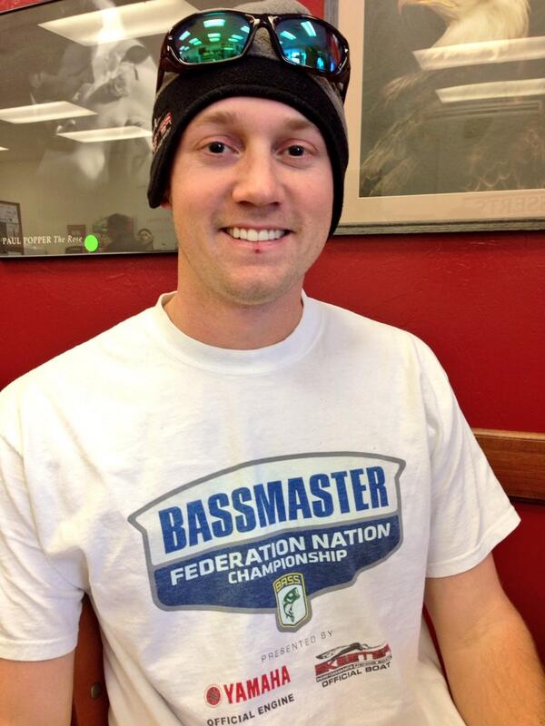 JaredMillerBass's tweet photo. Got eyes dilated, lunch at ND foods &amp; Lucky Lures next @BASS_nation @YamahaOutboards @SkeeterTeam @CostaSunglasses http://t.co/SoGSsGgJRr