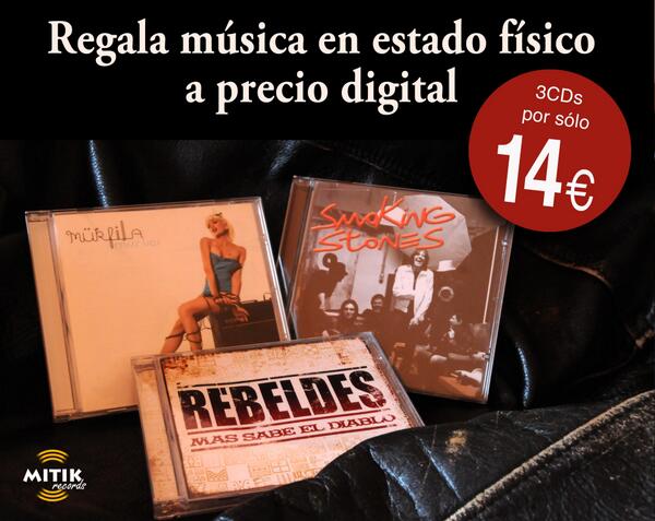 Lanzamos 3 packs de discos muy especiales con lo mejor de nuestros #artistas bit.ly/IDyXpX Sólo en Navidad!
