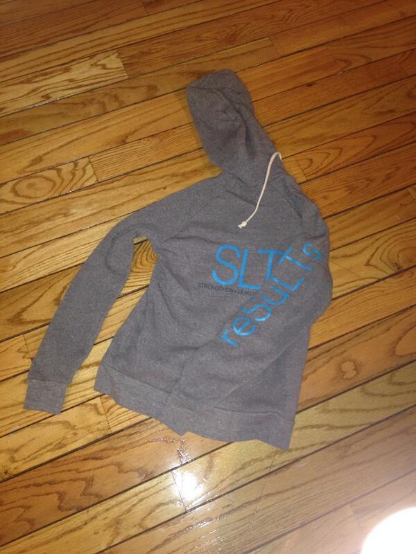 amandahfreeman's tweet photo. Lovin' the new @SLTnyc merchandise...reSuLTs! http://t.co/5KNg2H2sBy