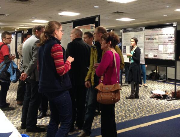 ArcticNet's tweet image. #ASM2013 @ArcticNetSA Student Day in progress. 200+ participants here &amp;amp; lots of great work being showcased #Arctic