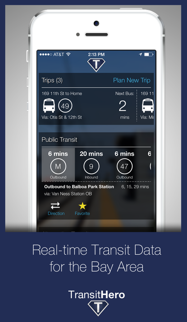 TheTransitHero's tweet photo. Have you used TransitHero? Please rate us in the App Store http://t.co/zdkmTEmaEI We greatly appreciate it! #BART http://t.co/AHQ55SYi3N