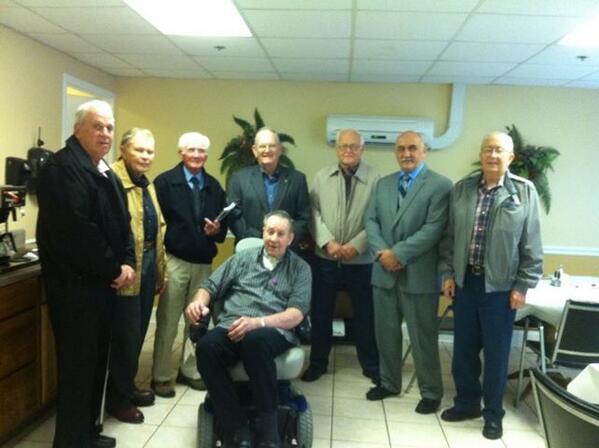 MikePittsSC's tweet photo. Shervin Messer can't come to Sunday School..  So our class went to him for breakfast and fellowship. http://t.co/bmj4QTSOw8