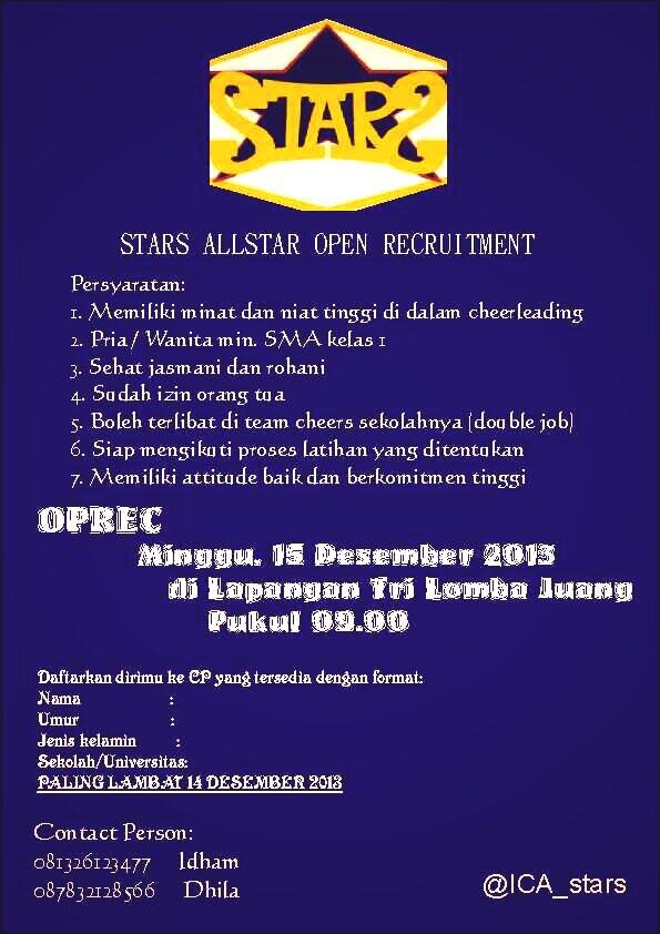 Helloo, gimana persiapan kalian ? Jangan lupa segera daftarkan diri kalian yaa, sampai ketemu hari minggu !! :)