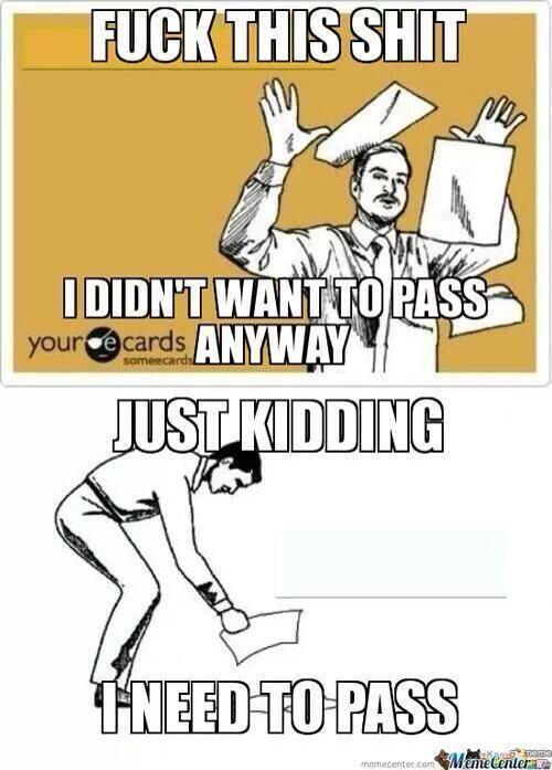 tgauley94's tweet image. Pretty much sums up my last 3 weeks #7finals #onemore