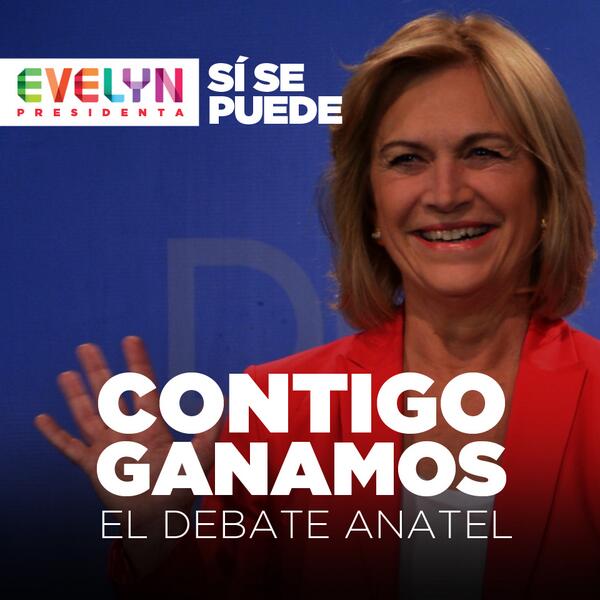 ProviMejor's tweet photo. Muchas Gracias a todos por acompañarnos. Contigo Ganamos el #DebateANATEL #SiSePuede este #15deDiciembre #VotoEvelyn http://t.co/NY2UkGpxFy