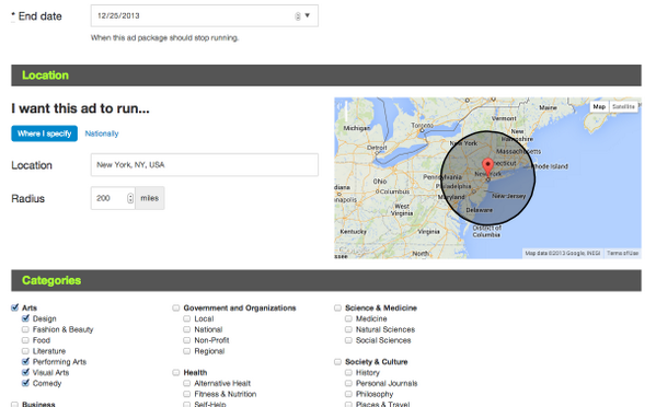 SLPCST's tweet image. The ad buying portion of our site is starting to look pretty nice! #podcasting