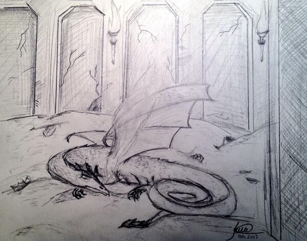 marijime50's tweet photo. Smaug en Erebor #SmaugElMagnifico @WBPictures_Mx @sopitas http://t.co/DY7OVhvtsb
