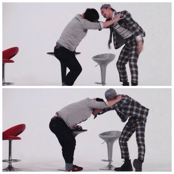 Bigbang_news's tweet photo. RT @bestIdolone: 아직 끝나지 않은 도니&amp;GD 그.둘.만의 세상
<오늘 오후 6시 mbc에브리원 주간아이돌> http://t.co/qjhv2lYkhD