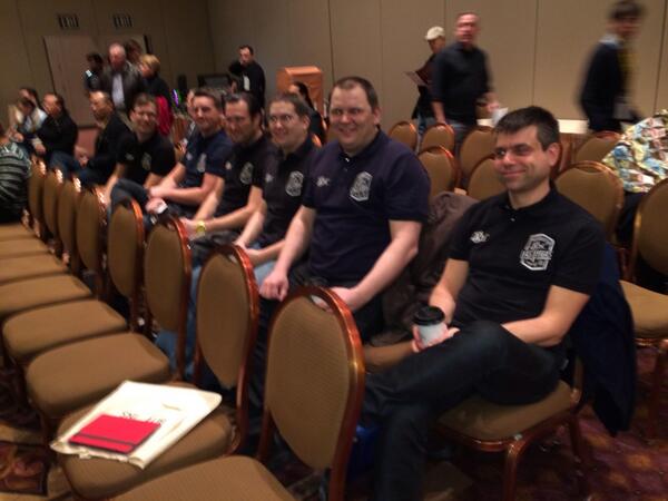 GoCoin's tweet photo. Best in class #bitcoinconf uniforms from @kncminer and @byteminr team ... Well done gents #GOCoin http://t.co/IqsHgLJfkW