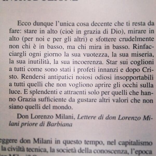 Liucc92's tweet photo. #sbabam #donMilani http://t.co/CMVWJl9Ru1