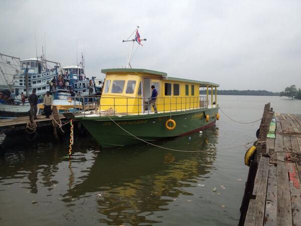 Our new dive vessel ADA Numchock 9 is now practising around Krabi and making her way over to Koh Lanta this week! Wow