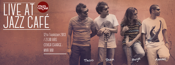#GIG_ALERT! #Ammi_Thu_Huya_Shan is on the GO <a href="/jazzcafemv/">Jazz Café</a> This Thursday 9:30PM. Limited Seats for MVR100.