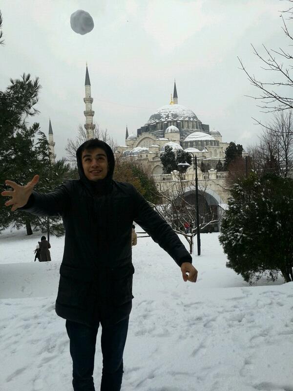 Bu havada okula gidilir mi gidilir :))))