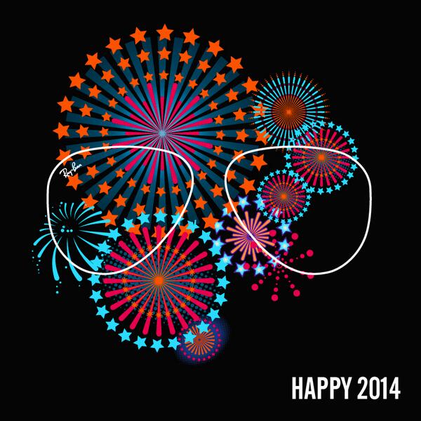 ray_ban's tweet photo. Here's to an unforgettable 2014! // http://t.co/5xlFyoT0Po