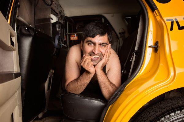 Refinery29's tweet photo. This NYC taxi driver pinup calendar is either going to make or ruin 2014 for you http://t.co/IkXtlnQaC3 http://t.co/uasFM6YfFq