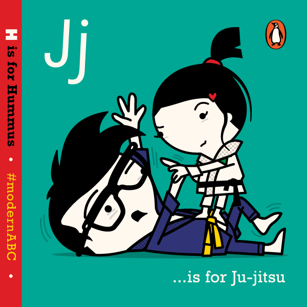 PenguinUKBooks's tweet photo. There are two doors to open in the #modernABC alt-advent calendar today. Up first: J is for Ju-jitsu http://t.co/Lsuo6vue8E