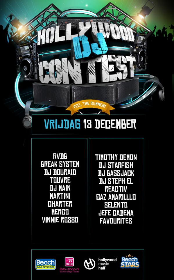 TimothyDemon's tweet image. This Friday I'm playing @hmhrotterdam!