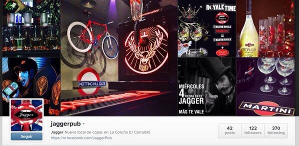 jagger_pub's tweet image. Sabéis q también estamos en Instagram?? Descubre el Jagger en imágenes y entérate de todas las promociones!!